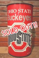 画像: dp-230414-04 Ohio State University / Ohio State Buckeyes Tin Trash Box