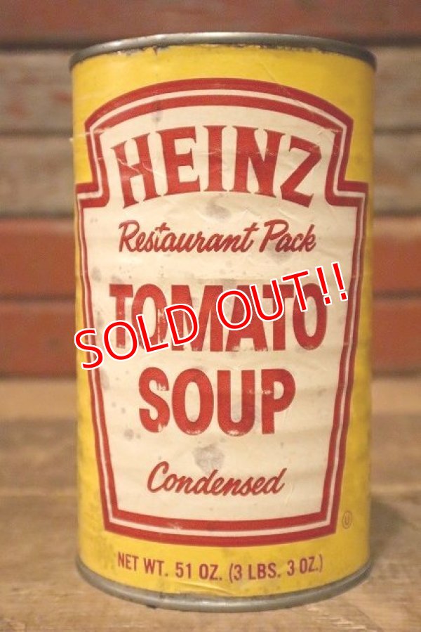 画像1: dp-230414-30 HEINZ TOMATO SOUP / Vintage Tin Can