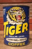 画像1: dp-230414-76 TIGER COFFEE / 1960's Tin Can