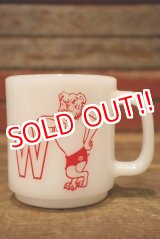 画像: dp-230414-01 WILSON BULLDOGS / 1960's-1970's Glasbake Mug