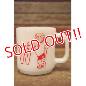 画像: dp-230414-01 WILSON BULLDOGS / 1960's-1970's Glasbake Mug