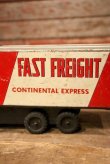 画像2: dp-230414-40 FAST FREIGHT CONTINENTAL EXPRESS / 1960's Ford Friction Truck Toy