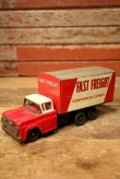 画像1: dp-230414-40 FAST FREIGHT CONTINENTAL EXPRESS / 1960's Ford Friction Truck Toy