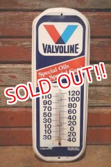 画像: dp-230401-39 VALVOLINE / 1980's Thermometer Sign