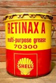 画像1: dp-230401-14 SHELL / RETINAX A 1960's 5 U.S. GALLONS OIL CAN