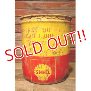 画像: dp-230401-42 SHELL / 1960's 5 U.S. GALLONS OIL CAN