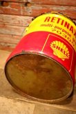 画像8: dp-230401-14 SHELL / RETINAX A 1960's 5 U.S. GALLONS OIL CAN