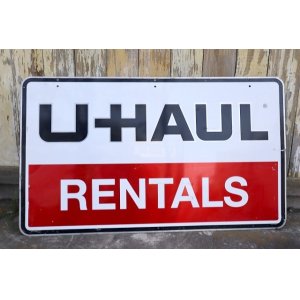 画像: dp-230401-33 U-HAUL / 2000's W-side Metal Sign