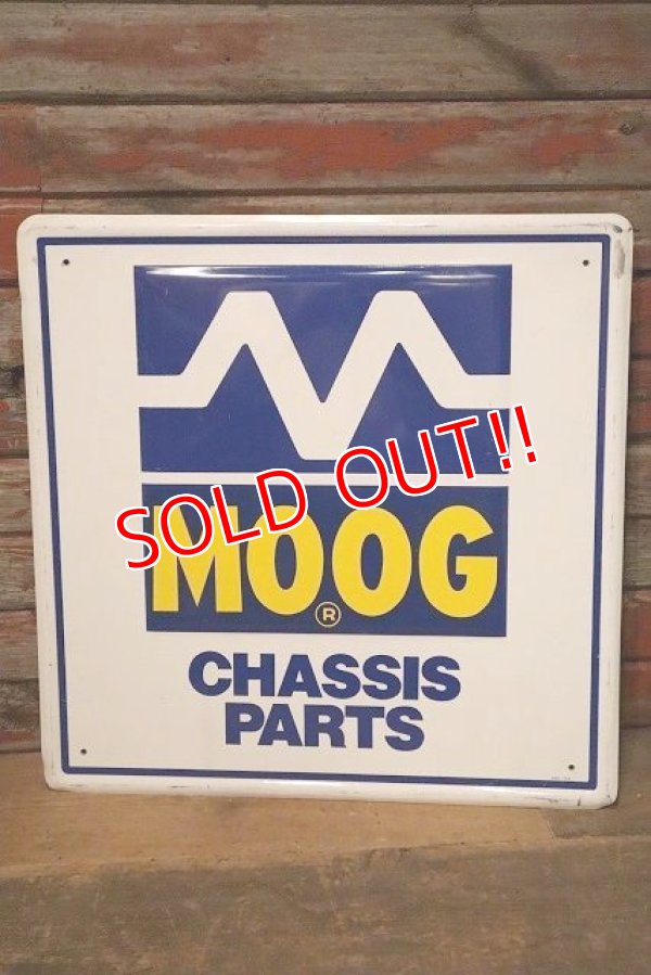 画像1: dp-230503-70 MOOG / Embossed Metal Sign