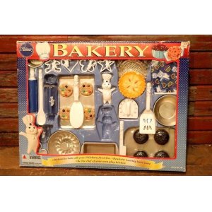 画像: ct-230301-08 Pillsbury / Poppin Fresh 1990's BAKERY FOOD TOY Set