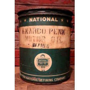 画像: dp-230503-27 NATIONAL / MOTORO OIL 1940's 5 U.S. GALLONS CAN