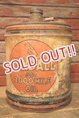 画像: dp-230503-48 KENDALL / 1940's-1950's 5 U.S. GALLONS CAN