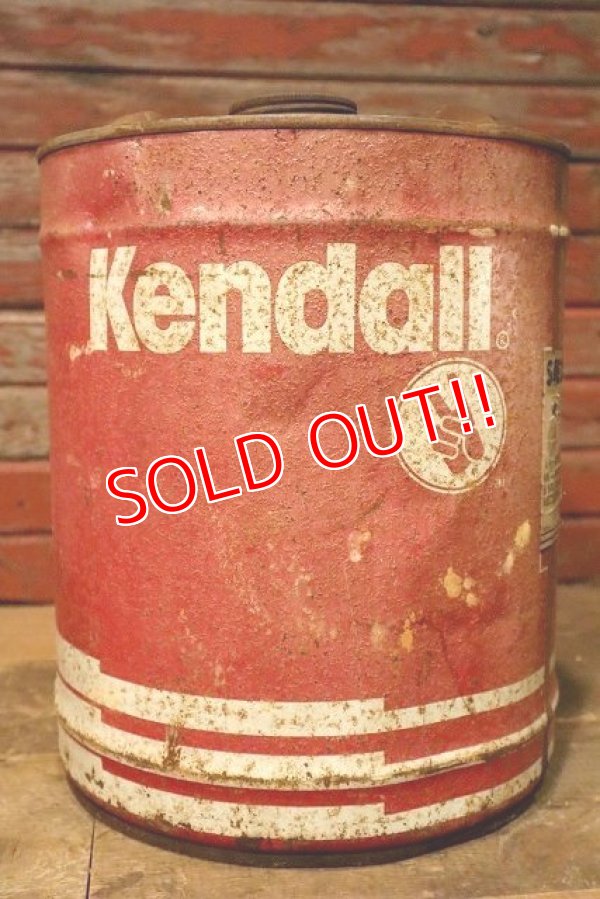 画像1: dp-230503-03 Kendall / 1970's〜 5 U.S. GALLONS CAN