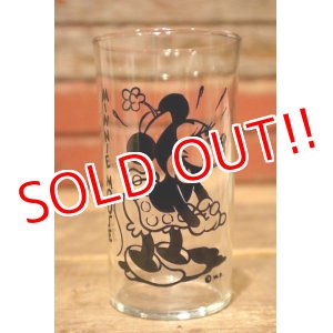 画像: gs-230301-10 Minnie Mouse / BOSCO 1930's Novelty Glass