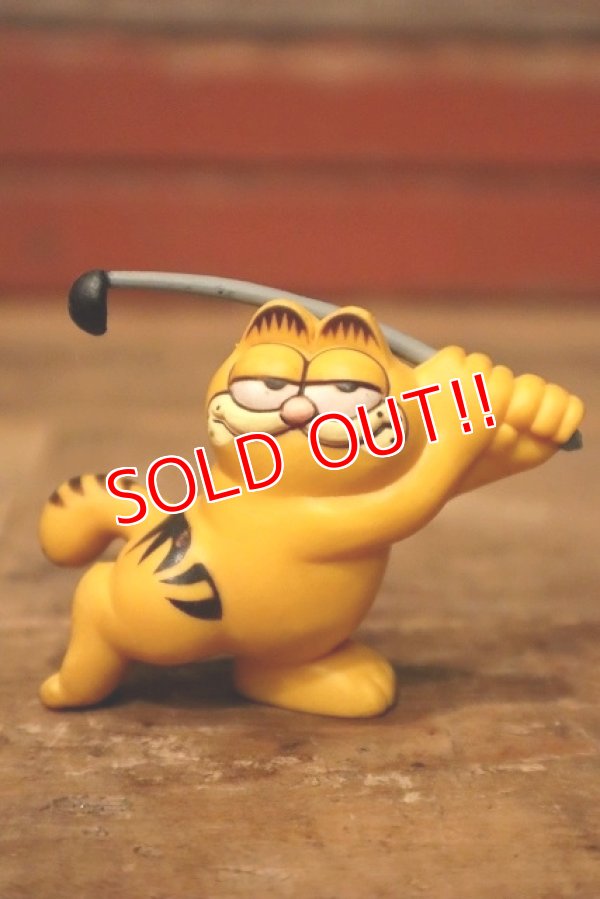 画像1: ct-230503-02 Garfield / 1980's PVC Figure "Golf"