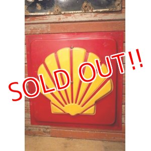 画像: dp-230503-41 SHELL / 1960's Plastic Sign