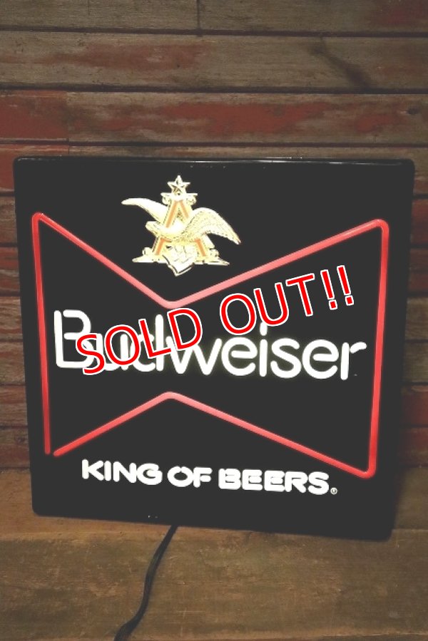 画像1: dp-230503-07 Budweiser / 1980's-1990's Lighted Sign