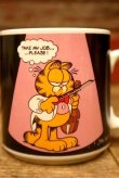 画像2: ct-230503-02 Garfield / ENESCO 1980's Ceramic Mug "Violin"