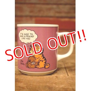 画像: ct-230503-02 Garfield / ENESCO 1980's Ceramic Mug 