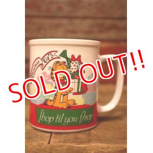 画像: ct-230503-02 Garfield / ENESCO 1980's Ceramic Mug "Christmas"