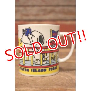 画像: ct-230414-37 Snoopy / 1970's-1980's Ceramic Mug "NEW YORK"