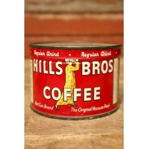 画像: dp-230601-08 HILLS BROS COFFEE / Vintage Tin Can