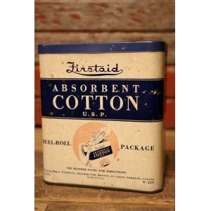 画像: dp-230201-23 Rexall Firstaid  ABSORBENT COTTON / Vintage Box