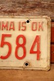 画像3: dp-230601-21 License Plate 1971 OKLAHOMA  "XR-4584"