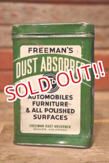 画像: dp-230601-06 FREEMAN'S DUST ABSORBER POLISH CLOTH / Vintage Tin Can