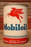 画像1: dp-230724-34 Mobiloil / 1940's One Quart Oil Can