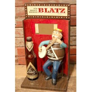 画像: dp-230608-06 BLATZ Beer / 1950's Barrel Guy Bar Counter Display