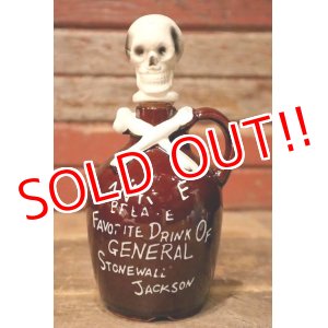 画像: dp-230724-05 1950's-1960's Skull Decanter Bottle