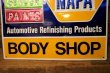 画像4: dp-230724-10 NAPA BODY SHOP / Embossed Metal Sign