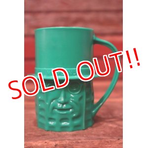 画像: ct-230809-13 PLANTERS / MR.PEANUT 1950's Plastic Mug (Green)