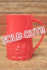 画像: ct-230809-10 PLANTERS / MR.PEANUT 1950's Plastic Mug (Red)