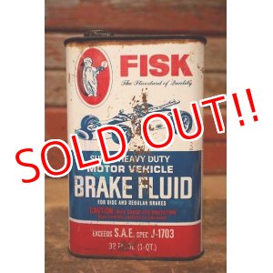 画像: dp-230809-09 FISK BRAKE FLUID / Vintage Can