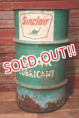 画像: dp-230503-17 Sinclair / 1960's-1970's 120 LBS. GEAR LUBRICANT CAN