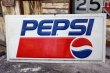 画像1: dp-221001-20 ※店頭ピックのみ PEPSI / 1990's Huge Plastic Sign