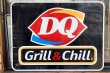 画像1: dp-230503-39 DQ (Dairy Queen) Grill & Chill / Large Road Sign