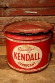 画像1: dp-230901-118 KENDALL / 1960's 25 POUNDS LUBRICANT CAN