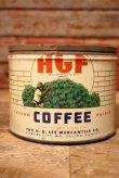 画像1: dp-230901-131 THE H.D. LEE COMPANY / 1940's HGF COFFEE CAN