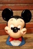 画像1: ct-230701-02 Mickey Mouse / Play Pal Plastic 1970's Face Bank