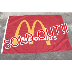 画像: dp-230901-268 McDonald's / 1980's Nylon Flag Banner