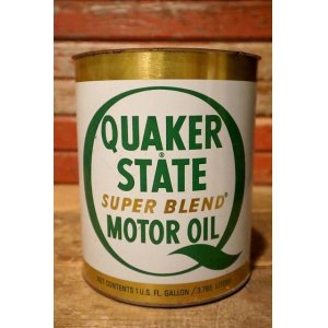 画像: dp-230901-53 QUAKER STATE / ONE U.S. GALLON SUPER BLEND MOTOR OIL CAN