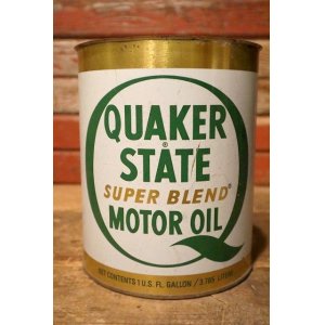 画像: dp-230901-51 QUAKER STATE / ONE U.S. GALLON SUPER BLEND MOTOR OIL CAN