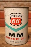 画像1: dp-230901-96 PHILLIPS 66 / MM MOTOR OIL One U.S. Quart Can