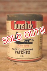 画像: dp-230901-103 Gunslick / 1940's GUN CLEANING PATCHES CAN