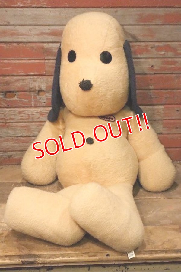 画像1: ct-230907-01 Animal Fair / Henry the Dog 1971 Big Plush Doll