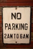 画像1: dp-230901-138 Road Sign / NO PARKING 2 AM TO 6 AM