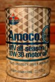 画像1: dp-230901-120 AMOCO / 10W-30 One U.S. Quart Motor Oil Can